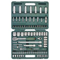 Набор слесарных инструментов Jonnesway, S04H52494S, 1/2", 1/4", кейс, 94 предмета