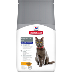 Корм для кошек Hills Science Plan Feline Mature Adult 7+ Sterilised Cat с курицей 1,5кг