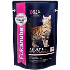 Корм для кошек EUKANUBA лосось в соусе 85г