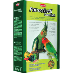 Корм для птиц PADOVAN Grandmix Parrocchetti для средних попугаев 850г