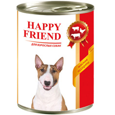 Корм для собак HAPPY FRIEND Мясное ассорти 410 г