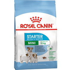 Корм для собак Royal Canin Mini Starter Mother & Babydog для щенков до 2х месяцев беременных и кормящих сук 1 кг