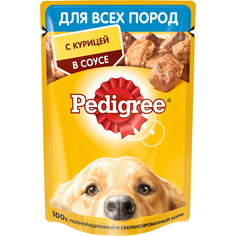 Корм для собак Pedigree С курицей в соусе 85 г