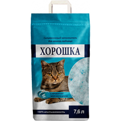 Наполнитель Хорошка силикагелевый с ароматом морского бриза 7,6 л