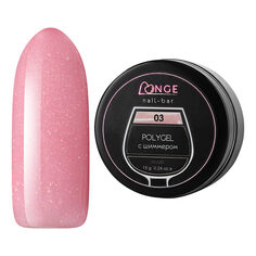 LONGE nail-bar, Полигель №03, 15 г