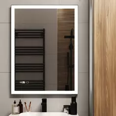 Зеркало для ванной Omega Glass Нант SD71 с подсветкой 60x80 см прямоугольное