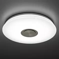 Светильник настенно-потолочный светодиодный диммируемый Ritter Dance BS с д/у+Bluetooth 72Вт 25м² 2700К-6500К+RGB цвет белый
