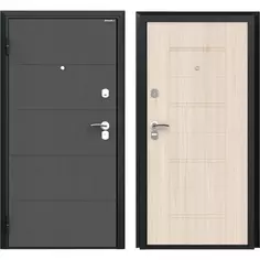 Дверь входная металлическая Оптим 98x205 см левая бежевый Doorhan