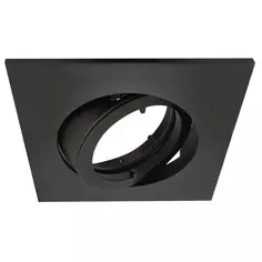 Корпус точечного встраиваемого светильники Inspire Bama без патрона 3 м² металл цвет черный