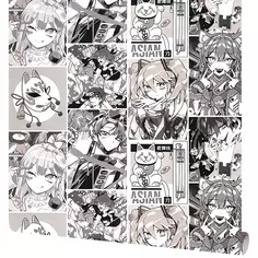 Обои флизелиновые Ateliero Anime бежевые AT88191-15