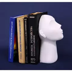 Подставка Клео гипс 14x10.5x22 см цвет белый Эвис