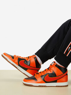 Кеды мужские Nike Dunk High University, Оранжевый