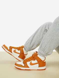 Кеды мужские Nike Dunk High Retro Se, Оранжевый