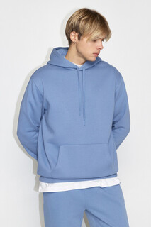 джемпер мужской Худи oversize утепленная с капюшоном Befree