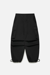 брюки женские Брюки-парашюты широкие с карманами карго Befree