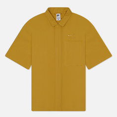 Мужская рубашка Nike Air Woven Overshirt, цвет жёлтый