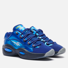 Мужские кроссовки Reebok x Panini Question Low Rookie Signature Prizm, цвет синий, размер 46 EU