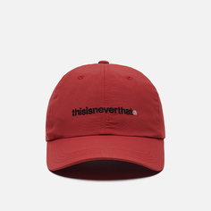 Кепка thisisneverthat T-Logo Supplex Sport, цвет красный