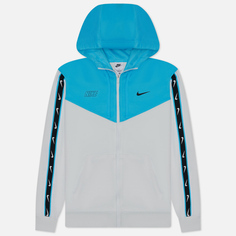 Мужская толстовка Nike Repeat Full-Zip Hoodie, цвет белый