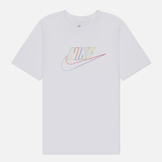 Мужская футболка Nike Futura Logo Printed, цвет белый