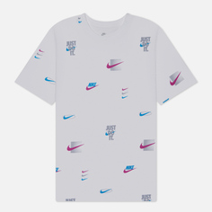 Мужская футболка Nike Max90 12MO All Over Print, цвет белый