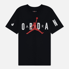 Мужская футболка Jordan Air Stretch, цвет чёрный, размер M