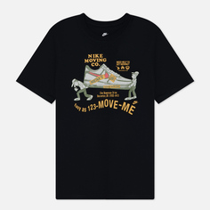 Мужская футболка Nike Graphic Printed 3 Moving Company, цвет чёрный