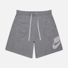 Мужские шорты Nike Club Alumni French Terry, цвет серый