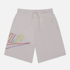 Мужские шорты Nike Club Fleece, цвет бежевый, размер L