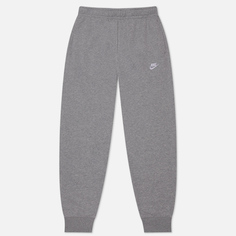 Мужские брюки Nike Club French Terry Joggers, цвет серый, размер S