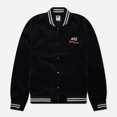 Мужская куртка бомбер Nike Trend, цвет чёрный, размер XL