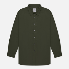 Мужская рубашка uniform experiment Supplex Baggy, цвет зелёный, размер M