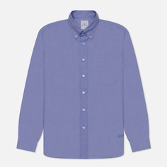 Мужская рубашка uniform experiment Giza Oxford B.D., цвет голубой, размер M