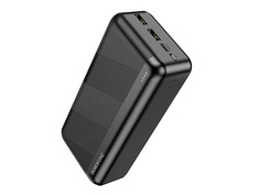 Внешний аккумулятор Borofone Power Bank BJ27B 2xUSB 2.1A Li-pol 30000mAh Black 6974443388039