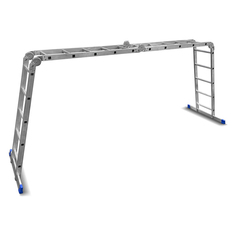 Стремянка LadderBel 5 ступеней двухстороняя Aluminum LT455PROF