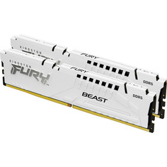Модуль памяти Kingston Fury Beast White EXPO DDR5 DIMM 6000MHz PC-48000 CL36 - 32Gb (2х16Gb) KF560C36BWEK2-32