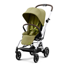 Коляска прогулочная Eezy S Twist+ 2 SLV Nature Green с бампером CYBEX