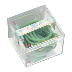 Набор резинок для волос в коробке, зеленые Tais детский