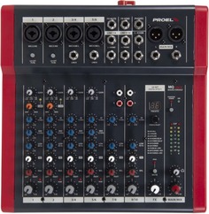 Микшерные пульты аналоговые Proel MQ10FX