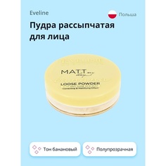 Пудра для лица EVELINE Пудра рассыпчатая для лица MATT MY DAY