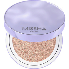 Тональное средство MISSHA Тональный кушон c антивозрастной сывороткой Glow Layering Fit Cushion