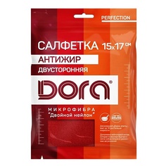 Салфетки для уборки DORA Салфетка из микрофибры Антижир 1