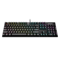 Клавиатура GIGABYTE K1 USB, Cherry MX Red, black RTL