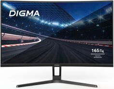 Монитор 27" Digma Overdrive 27A510Q DM27VG02 VA LED 1ms 16:9 HDMI M/M матовая 300cd 178гр/178гр 2560x1440 165Hz G-Sync FreeSync DP 2K USB 5.8кг