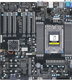Материнская плата E-ATX Supermicro MBD-M12SWA-TF-B (SP3, WRX80, 8*DDR4 (3200), 4*SATA 6G RAID, 4*M.2, 6*PCIE, 10Glan, VGA, USB Type-C, 7*USB 3.2)
