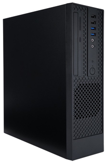 Корпус mATX InWin CK709BL 6175336 черный, 300W, 2*USB2.0, 2*USB3.0, 80mm fan, audio
