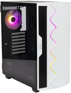 Корпус ATX HIPER DCW белый, без БП, USB 3.0, USB 2.0, audio