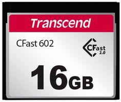 Промышленная карта памяти CFast 2.0 16GB Transcend TS16GCFX602 Cfast 2.0, MLC, темп. режим от -5℃ до +70℃