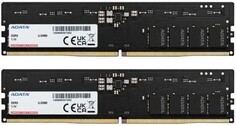 Модуль памяти DDR5 64GB (2*32GB) ADATA AD5U560032G-DT PC5-44800 5600MHz CL46 1.1V