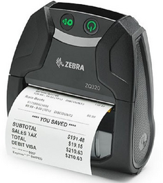Термопринтер Zebra ZQ320 ZQ32-A0E02TE-00 Bluetooth, No Label Sensor, Outdoor Зебра
